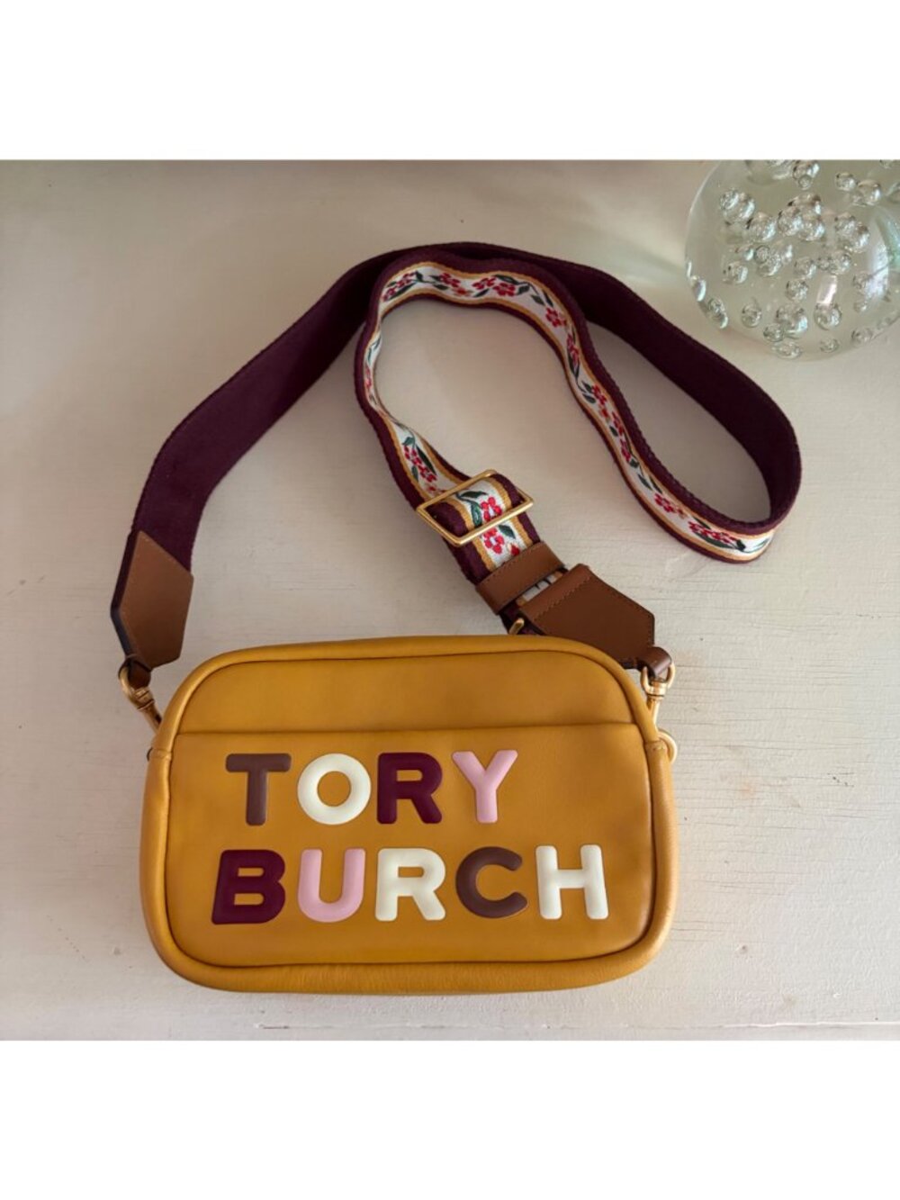 Tory Burch Perry High Frequency Leather Crossbody / Shoulder Handbag - Picture 8 of 15